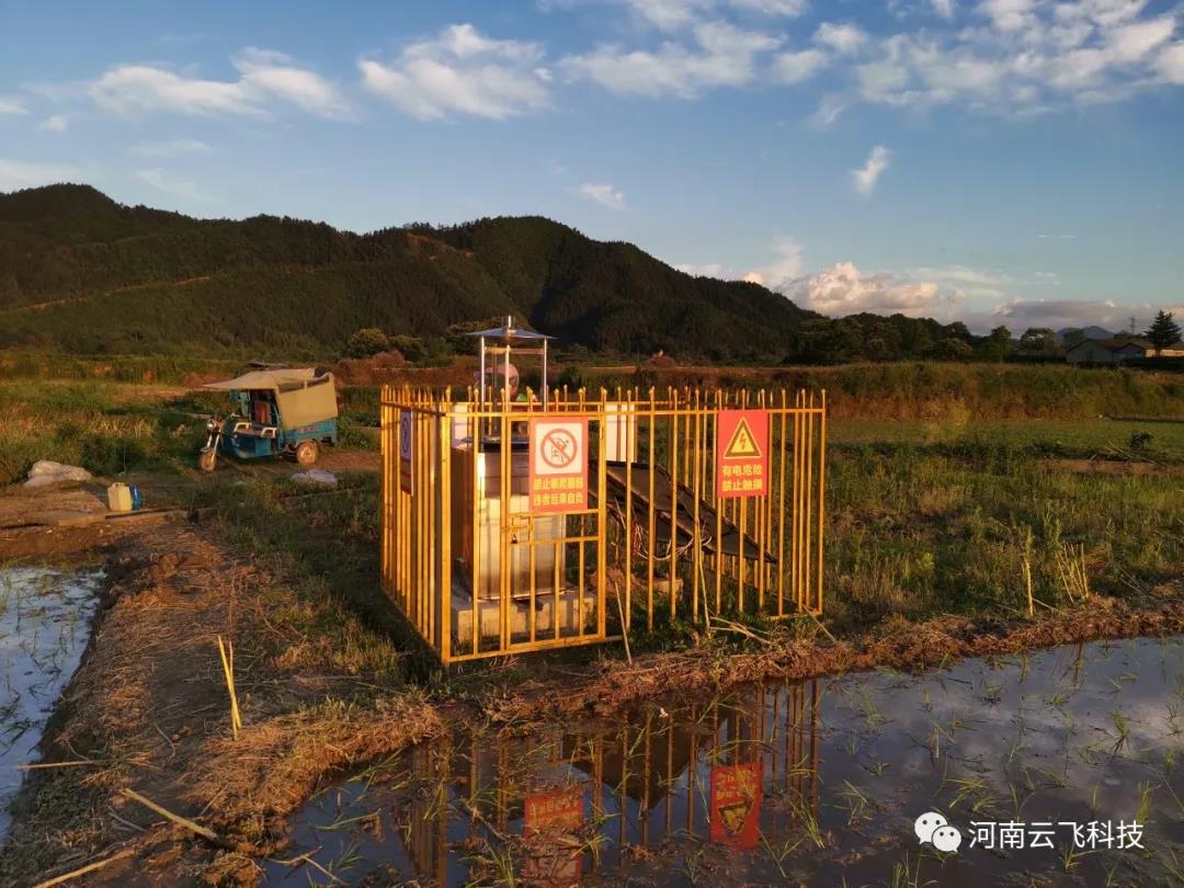 休宁县利用云飞太阳能测报灯打造秀美皖南